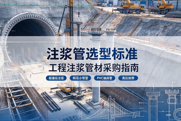 灵宝注浆管选型标准