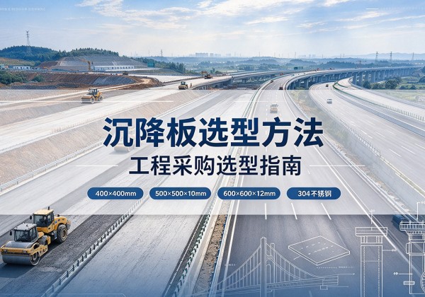 灵宝沉降板选择方法