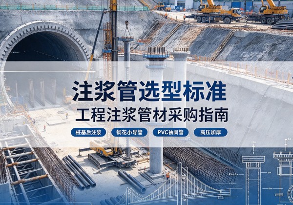 灵宝注浆管选型标准